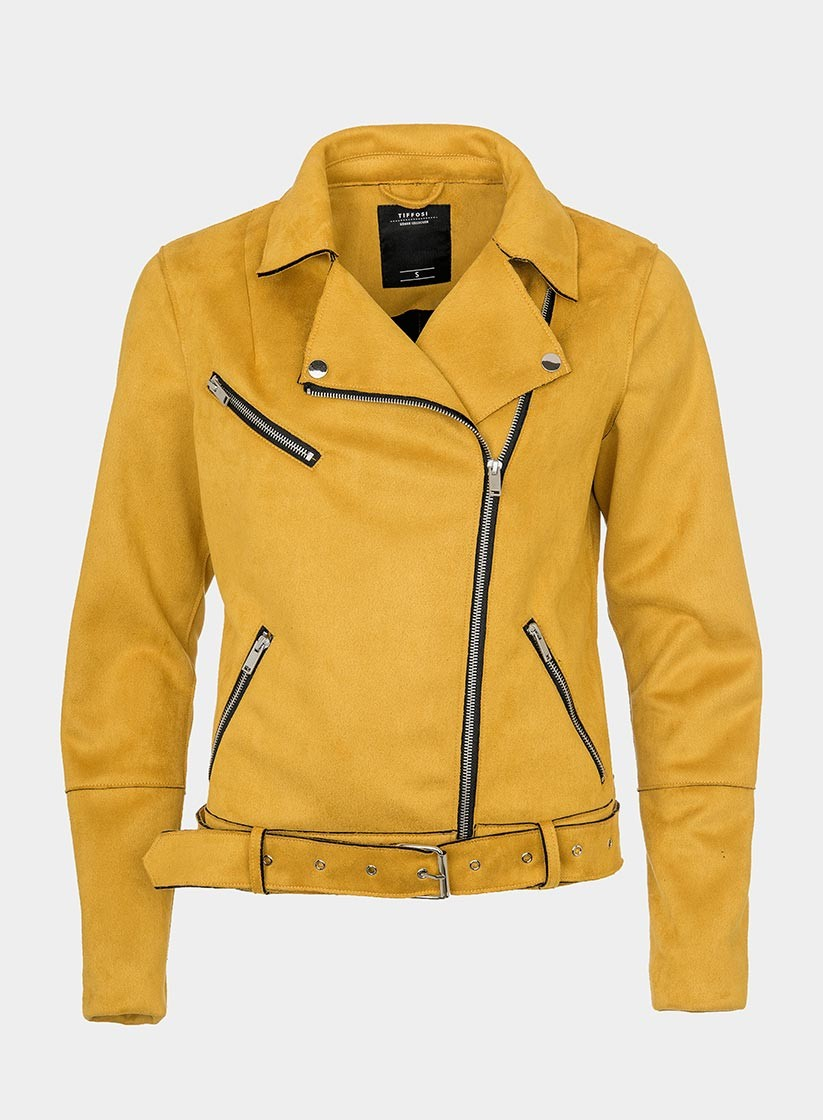 Blusão Biker amarelo da Tiffosi
