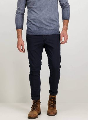 Calças chino super slim de sarja para homem da Garcia Jeans