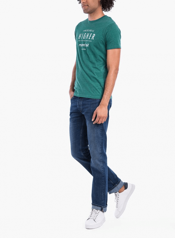 Frente das Jeans Brody regular de homem da Tiffosi