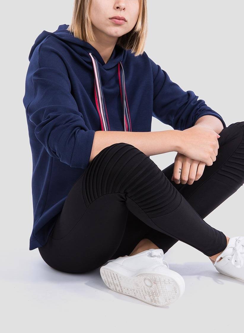 Legging biker preta da Tiffosi