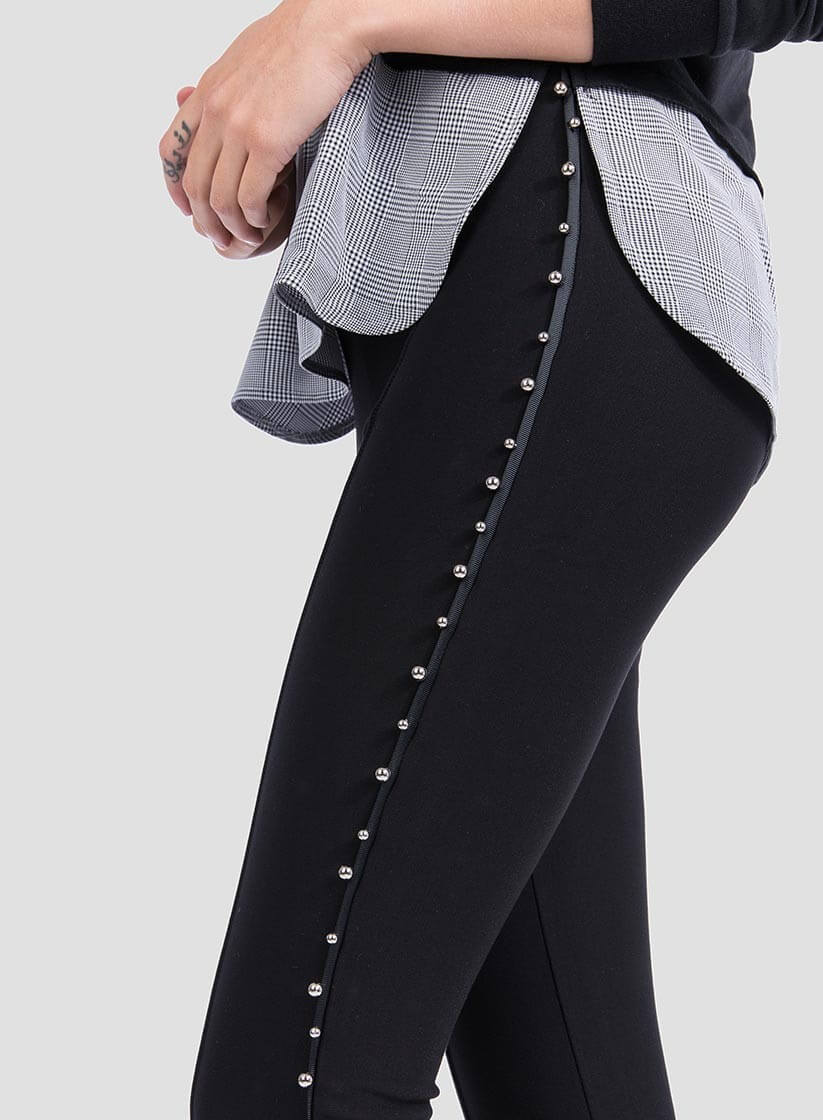 Legging aplicações laterais da Tiffosi