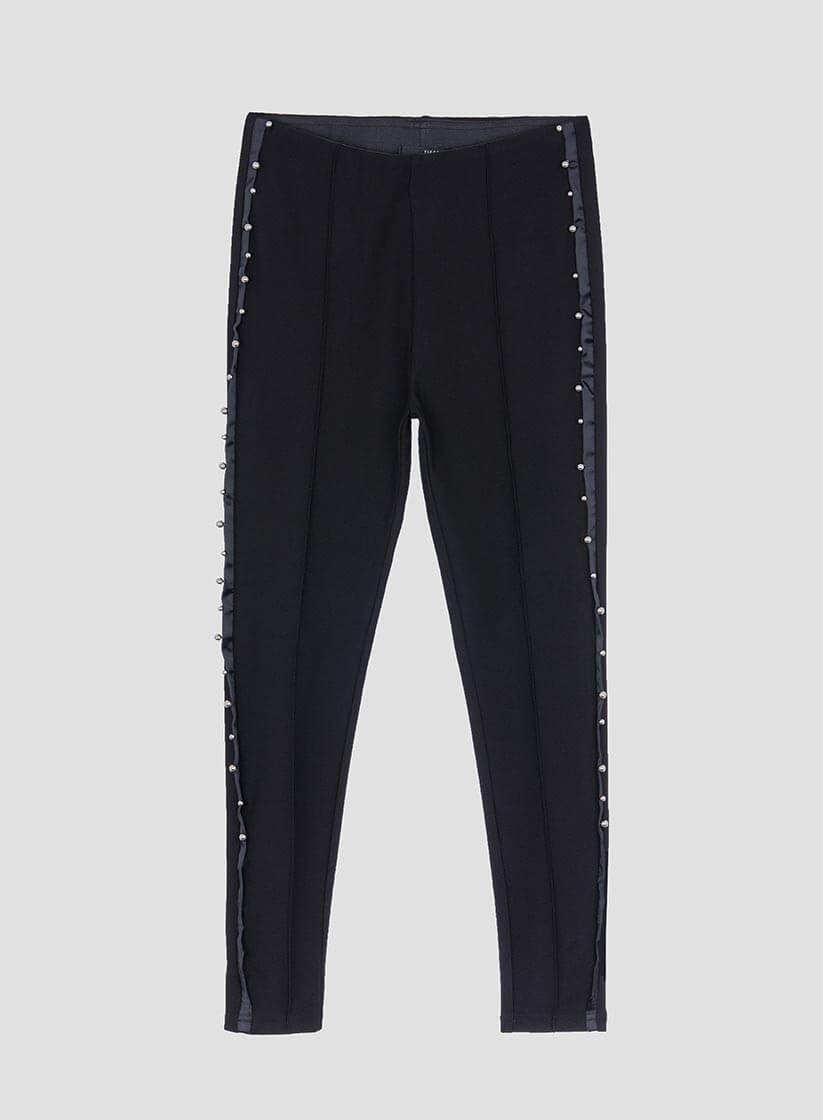 Legging aplicações laterais da Tiffosi