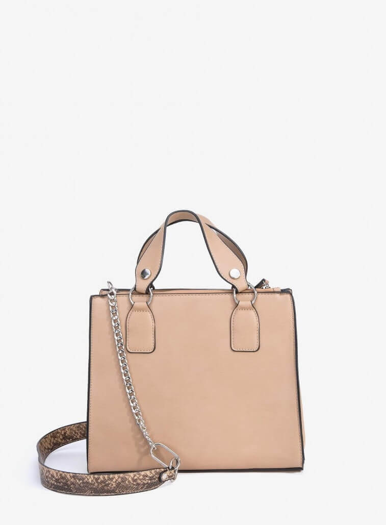 Parte de trás da city bag com alça para mulher da Vilanova