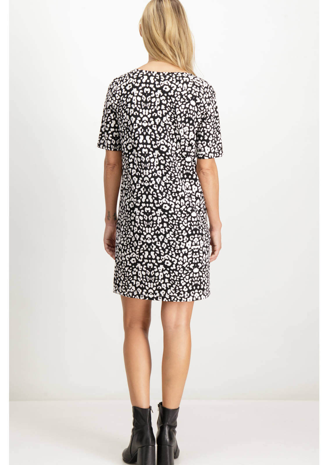 Vestido com print abstrato da Garcia Jeans