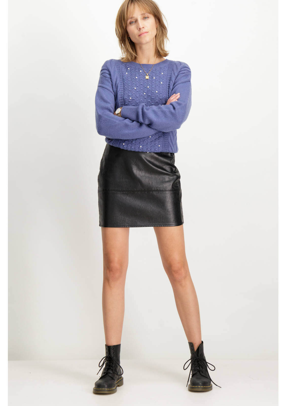 Camisola com pérolas da Garcia Jeans para mulher