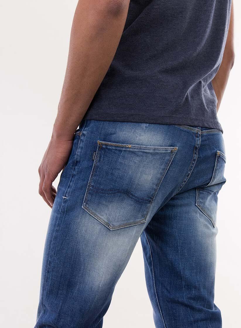 Calças de ganga Tyler Tapered para homem da Tiffosi