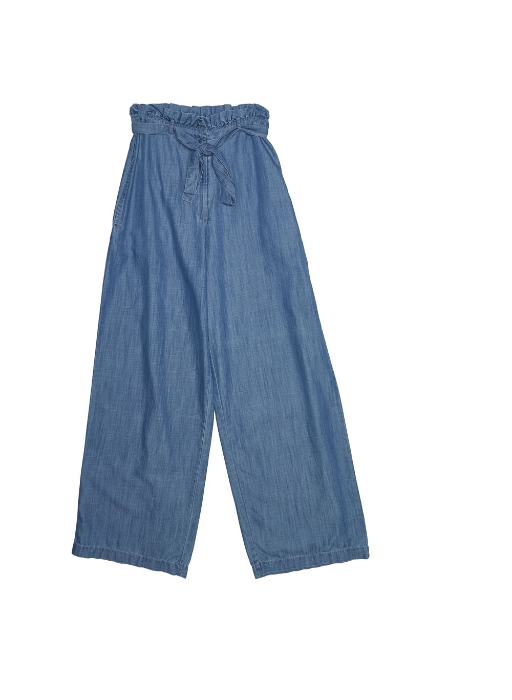 Calças largas de ganga para mulher da Md`m