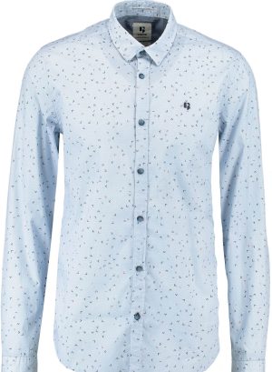Camisa azul com print para homem da Garcia Jeans