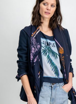 Blazer azul escuro para mulher da Garcia Jeans