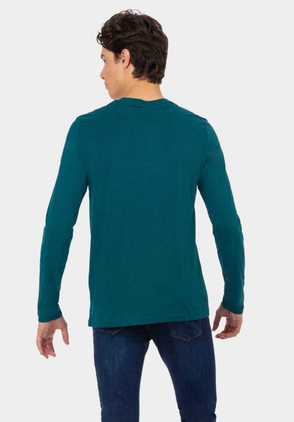 Sweatshirt verde para homem da Tiffosi
