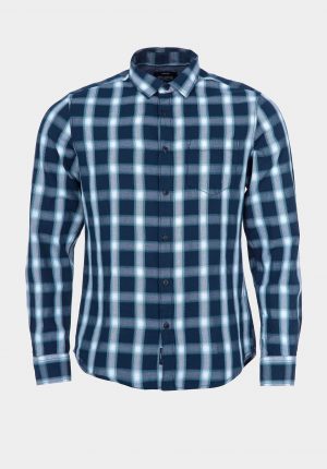 Camisa regular fit em xadrez para homem da Tiffosi