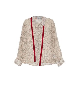 76125045416 Camiseiro com lurex e laço para mulher da Md`m