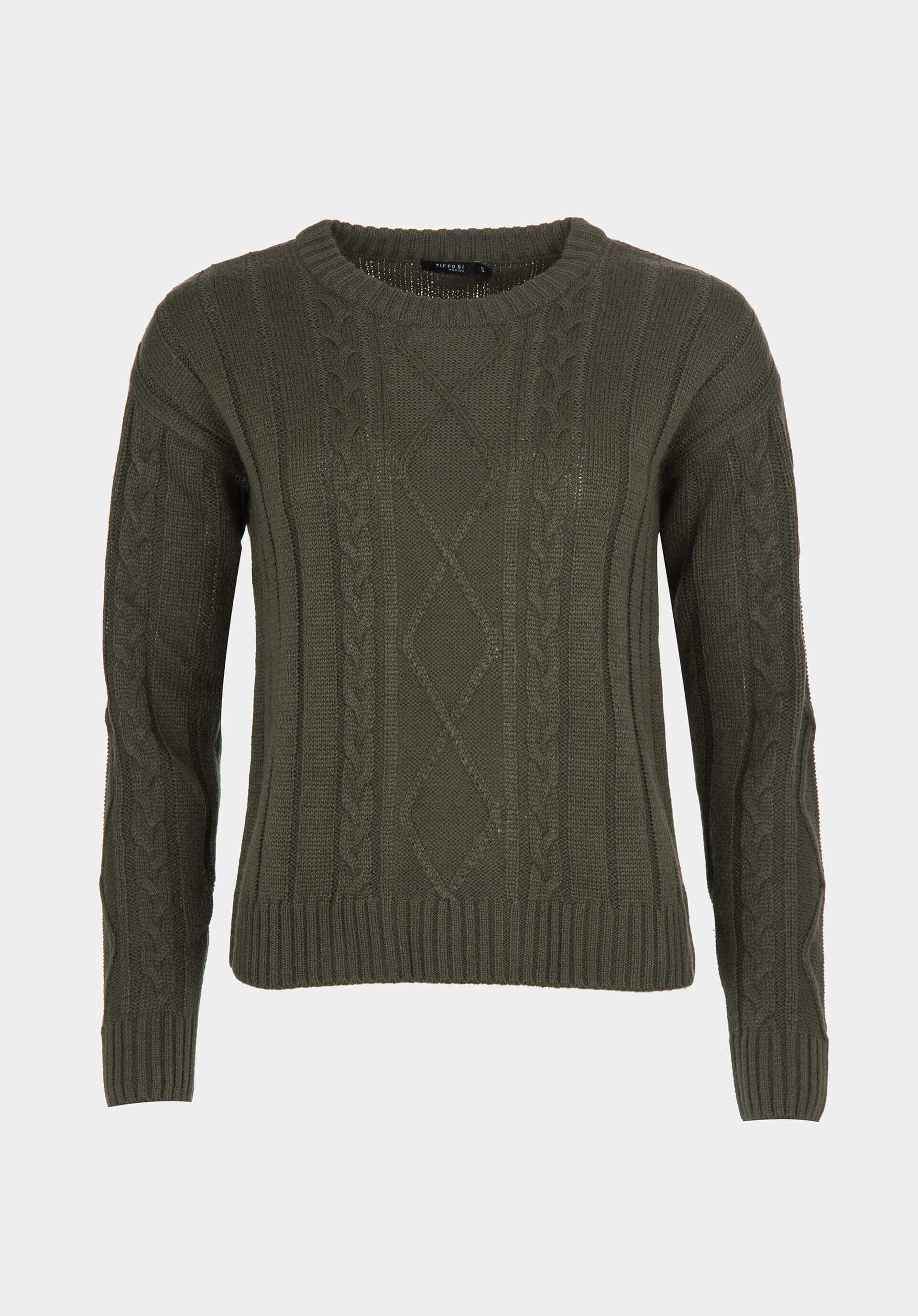 Camisola clássica verde para mulher da Tiffosi