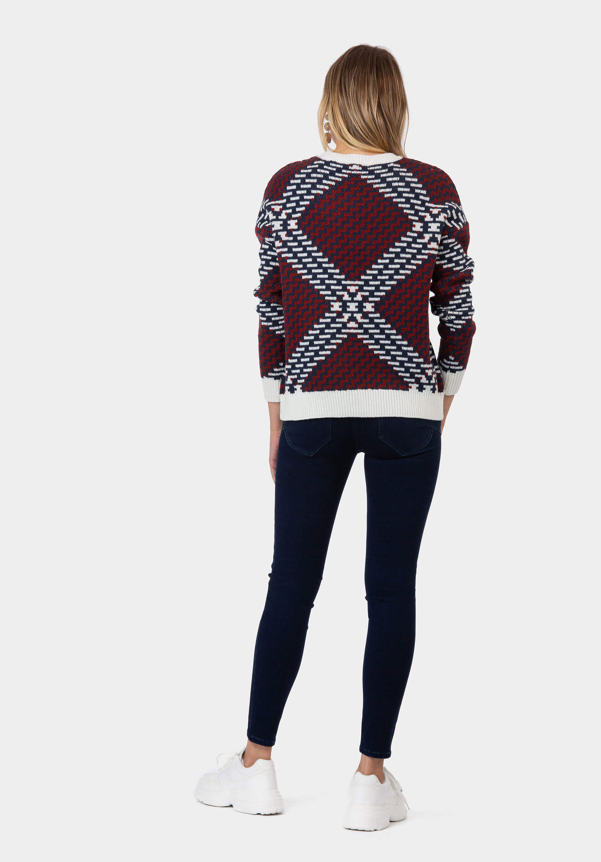 Camisola com X para mulher da Tiffosi