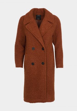 Casaco comprido tijolo para mulher da Tiffosi