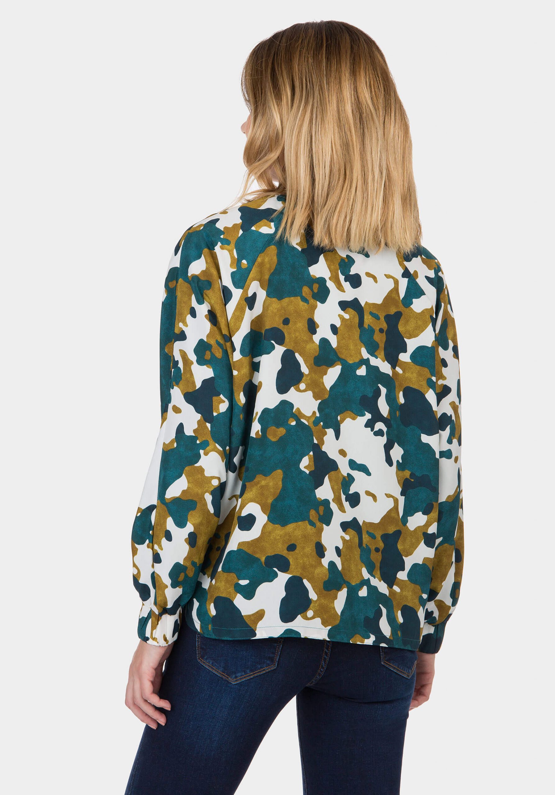 Bomber camuflado para mulher da Tiffosi