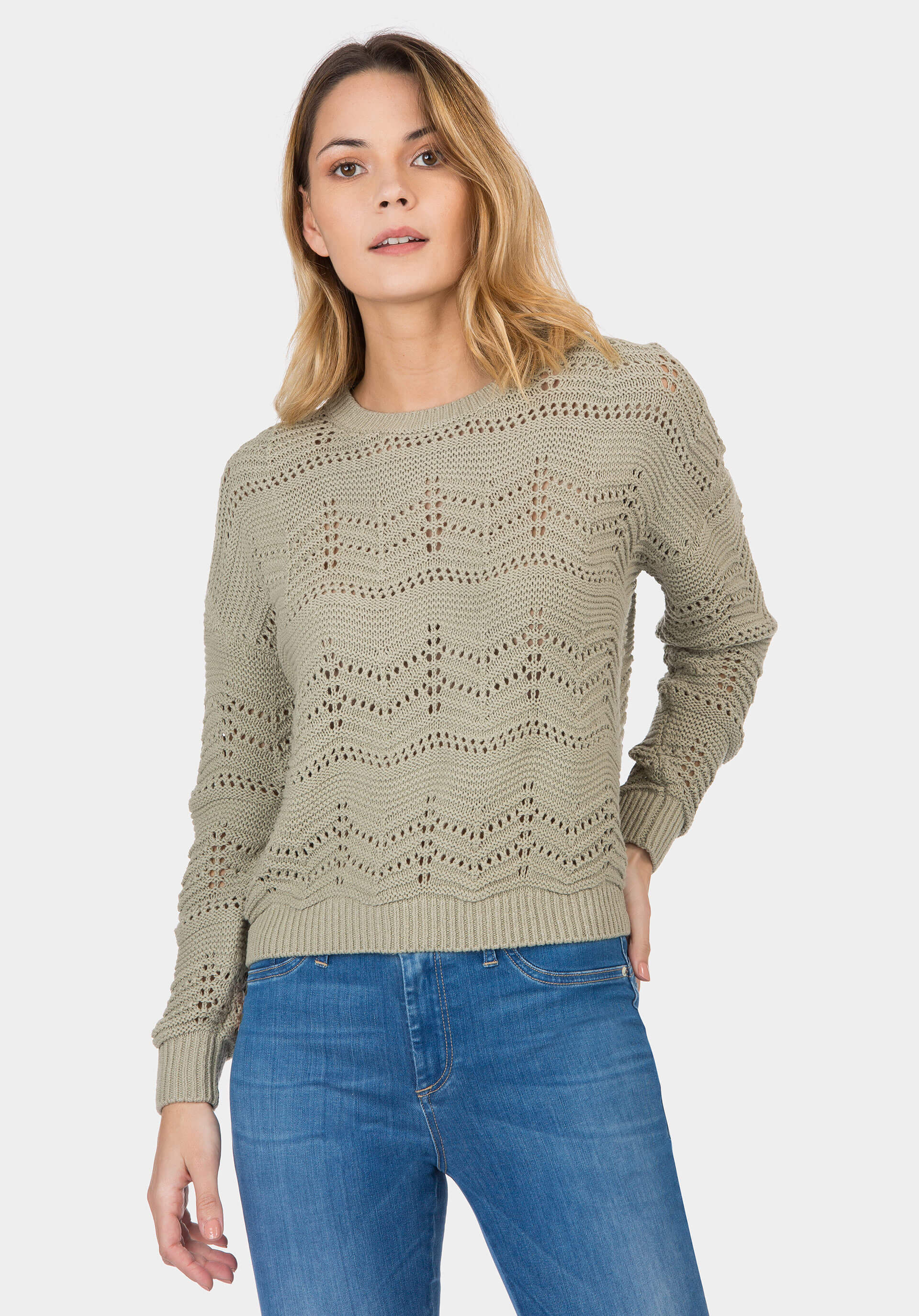 Camisola com trabalhado na costa para mulher da Tiffosi