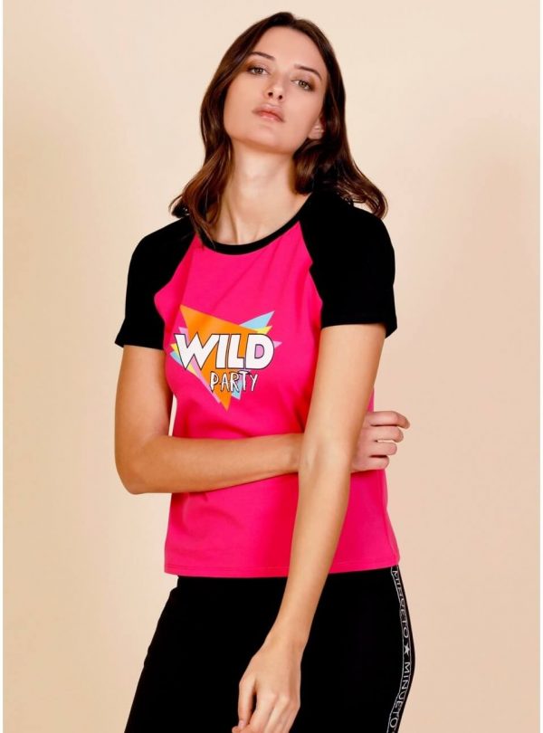 T-shirt wild para mulher da Minueto