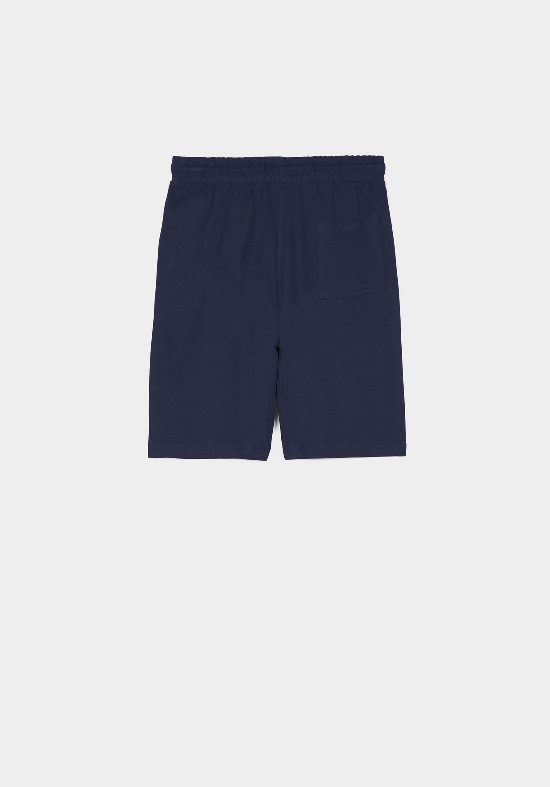 Calções azuis c/ bolsos para menino da Tiffosi