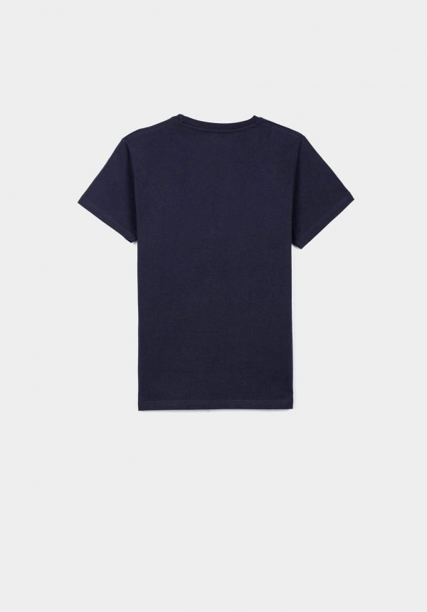 T-shirt azul c/ estampa para menino da Tiffosi