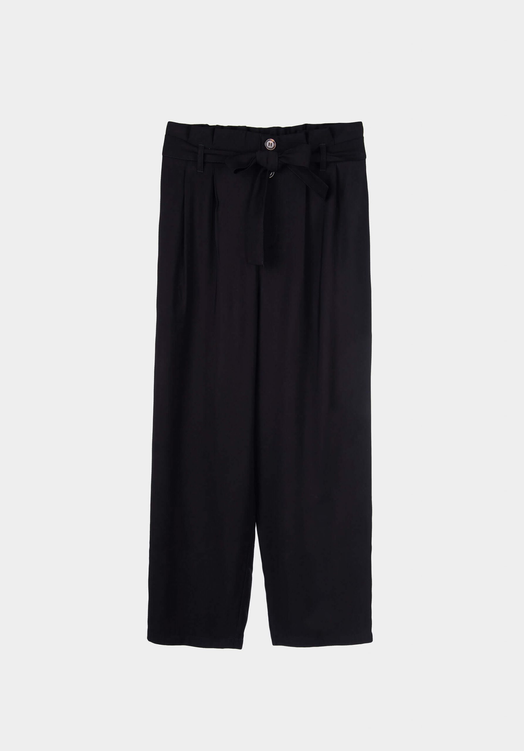 Calça larga preta para mulher da Tiffosi