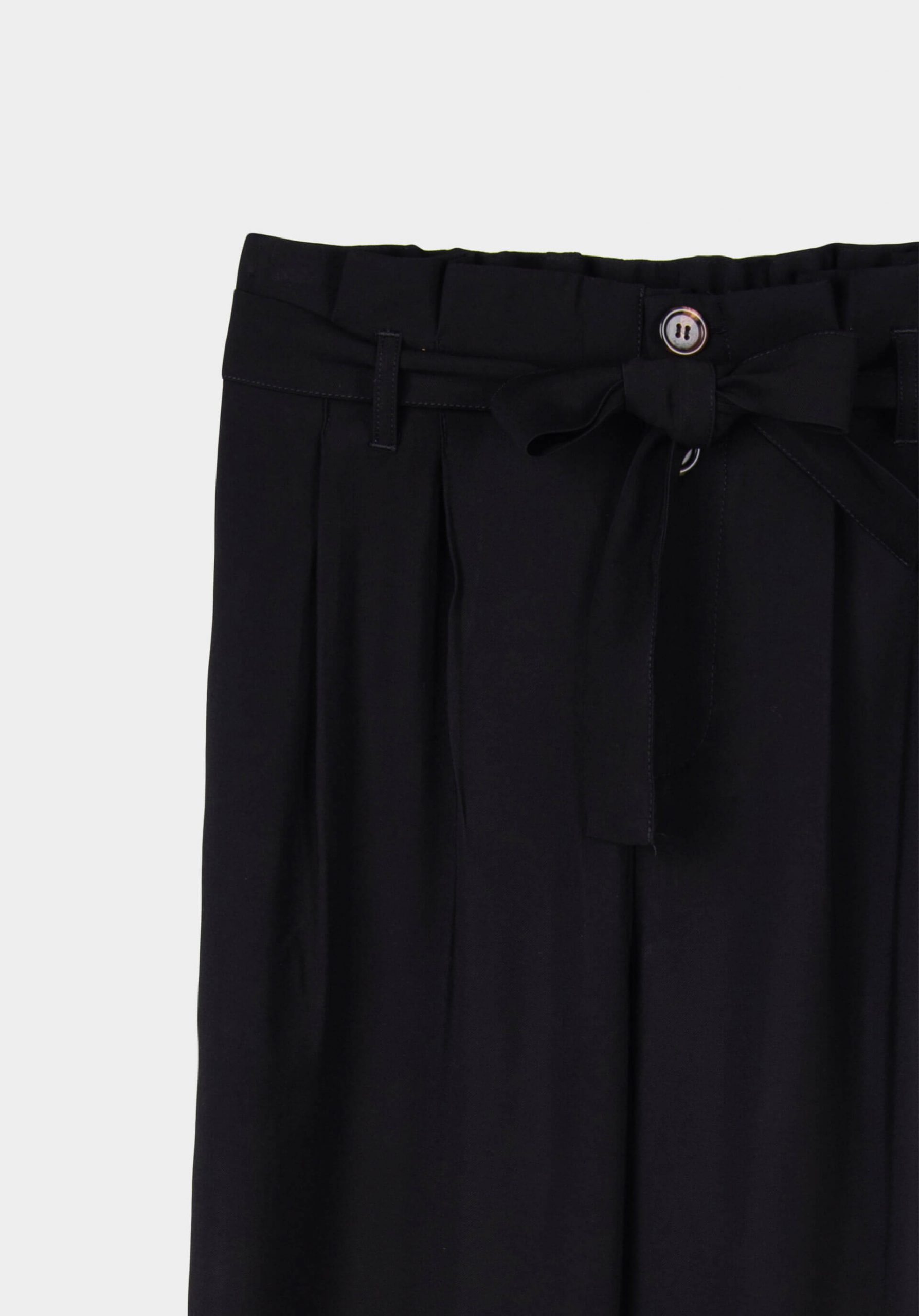 Calça larga preta para mulher da Tiffosi