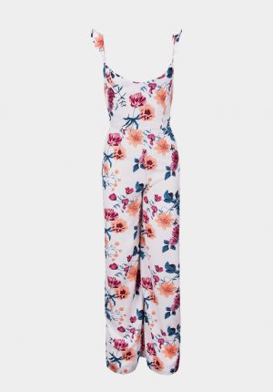 Jumpsuit floral c/ alças para mulher da Tiffosi