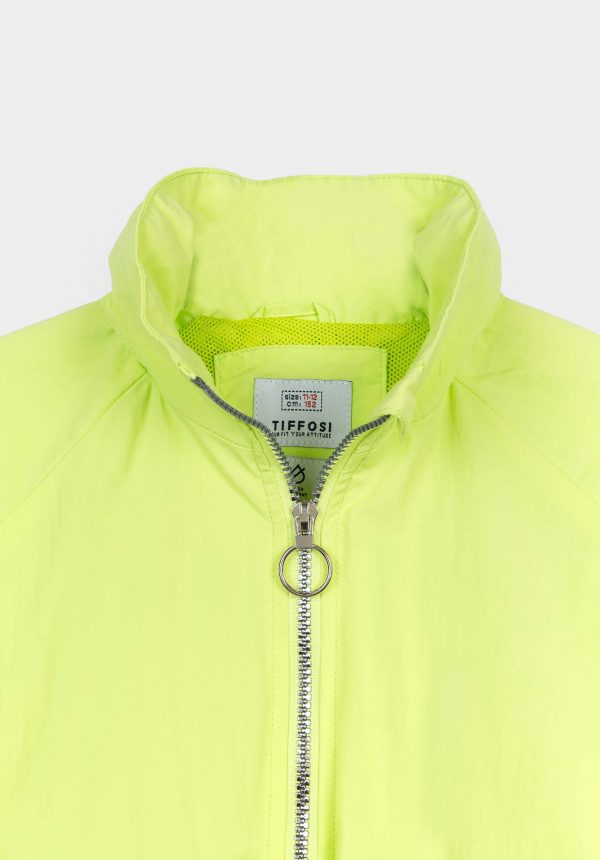 Casaco c/ capuz water resistant para menina da Tiffosi