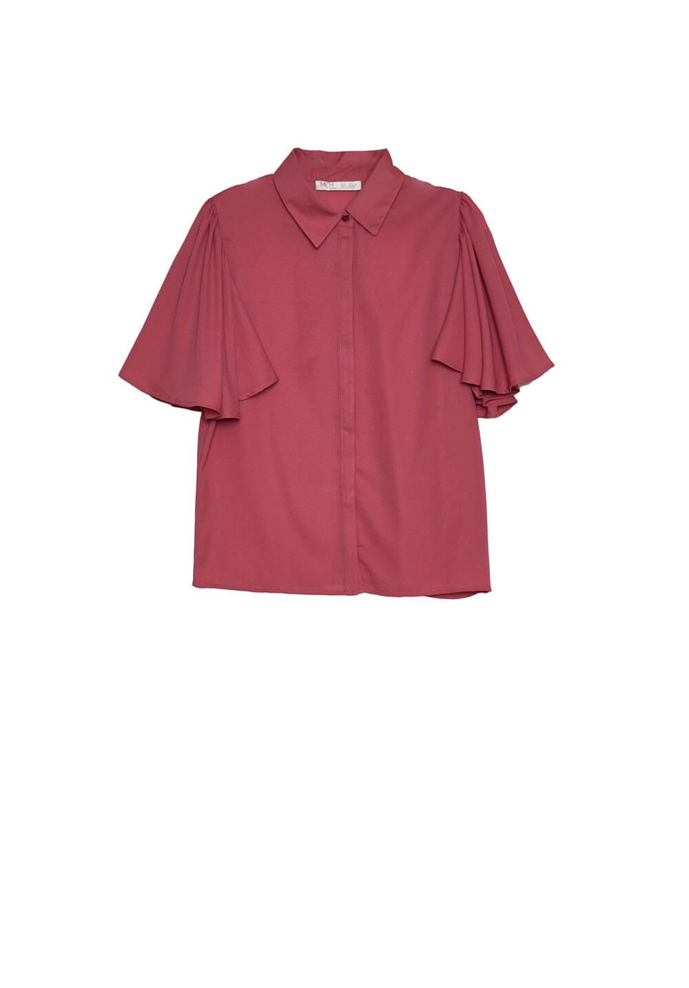 Túnica rosa com manga morcego para mulher da Md`m