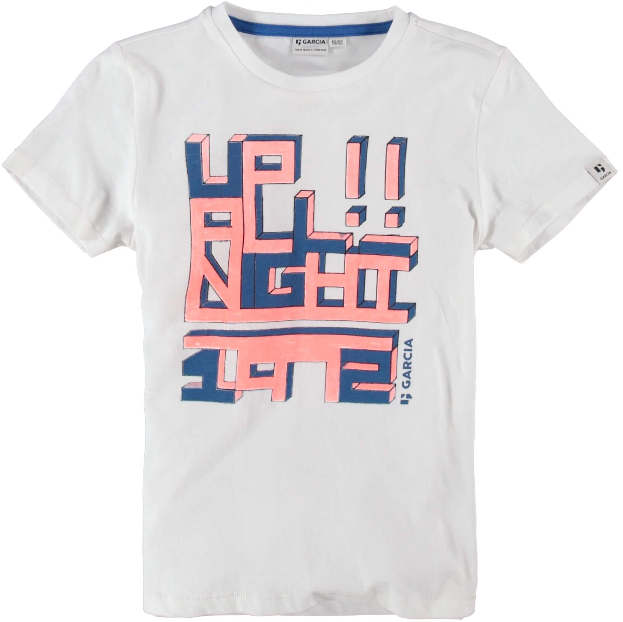 T-shirt c/ estampa 3D para menino da Garcia Jeans