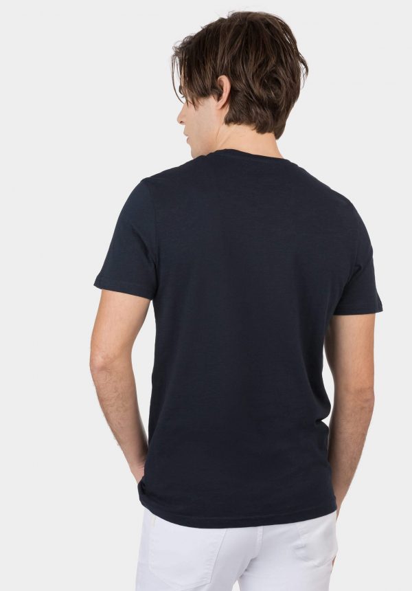 T-shirt azul c/ estampa na frente para homem da Tiffosi