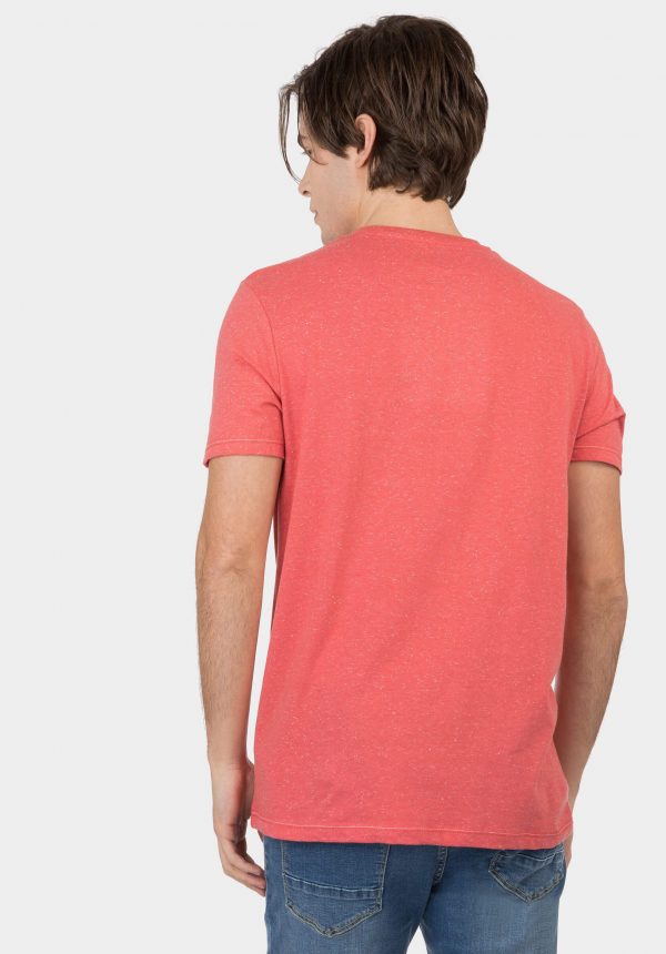 T-shirt coral c/ estampa para homem da Tiffosi