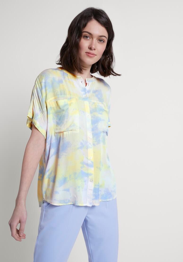 Camisa colorida c/ manga curta para mulher da Tom Tailor