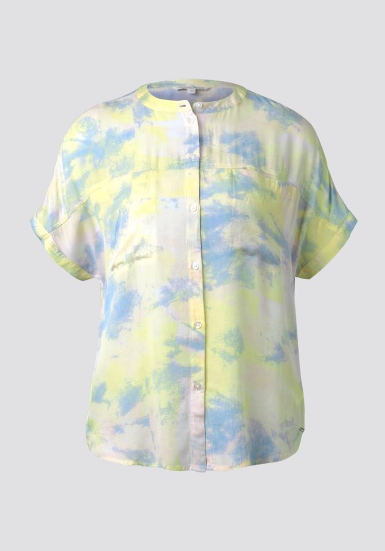 Camisa colorida c/ manga curta para mulher da Tom Tailor