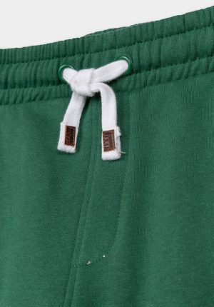 Calças verde c/ cordão para boy da Tiffosi