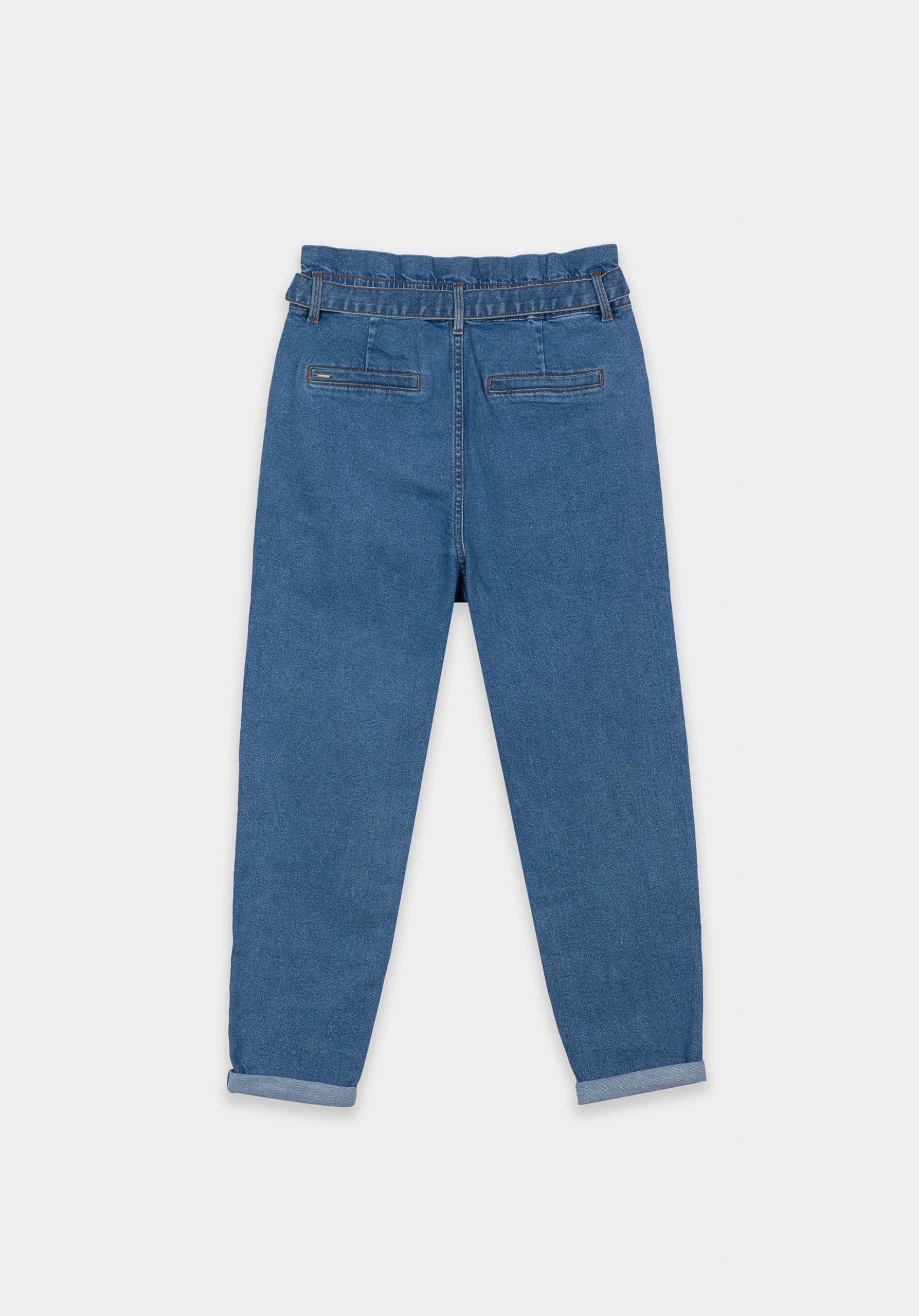 Calças de ganga c/ cinto para girl da Tiffosi