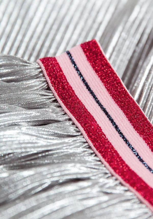 Saia plissada metal para menina da Garcia Jeans