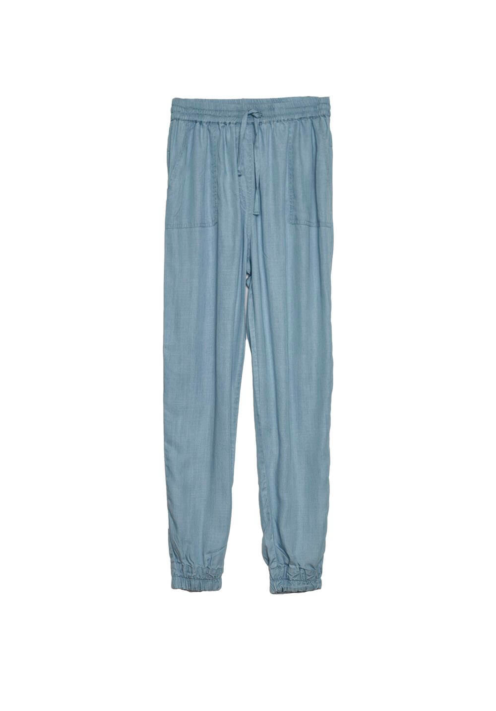 Calça de ganga c/ elástico para mulher da Md`m