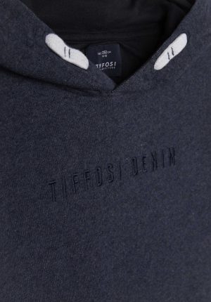 Hoodie azul c/ bordado para boy da Tiffosi