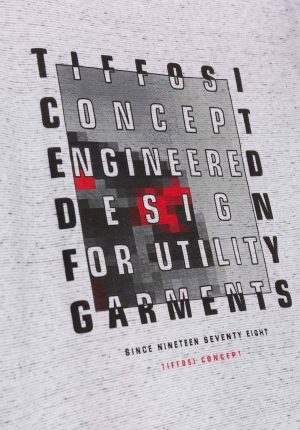 Longsleeve cinza claro para boy da Tiffosi