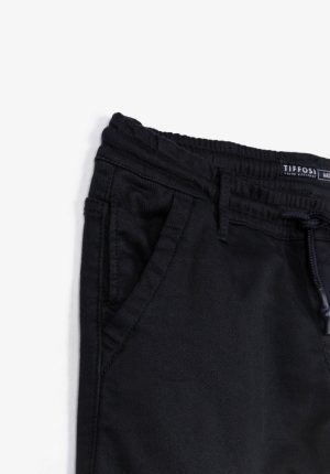 Calças jogger azul para boy da Tiffosi