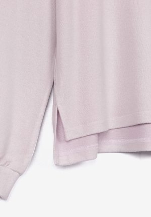 Hoodie rosa c/ rachas para girl da Tiffosi