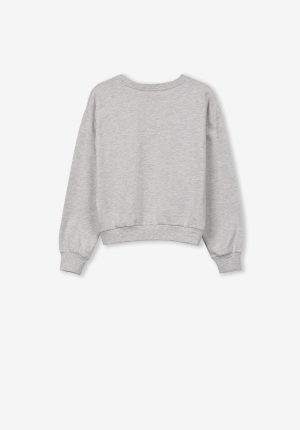 Fato de treino cinza para girl da Tiffosi