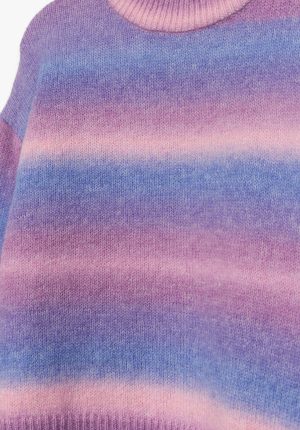 Camisola lilás c/ riscas para girl da Tiffosi