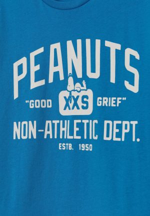 T-shirt azul peanuts para girl da Tiffosi