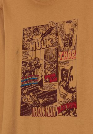 T-shirt c/ banda desenhada para boy da Tiffosi