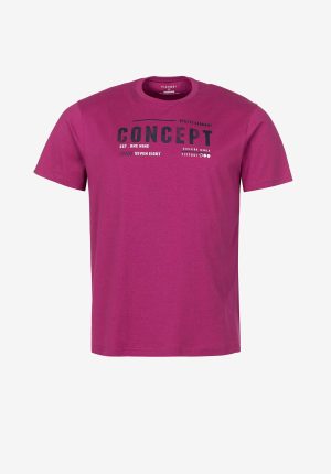 T-shirt rosa concept para homem da Tiffosi