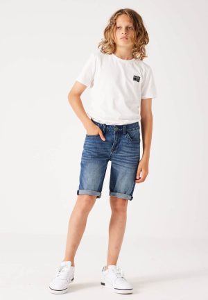 Calções tavio de ganga para boy da Garcia