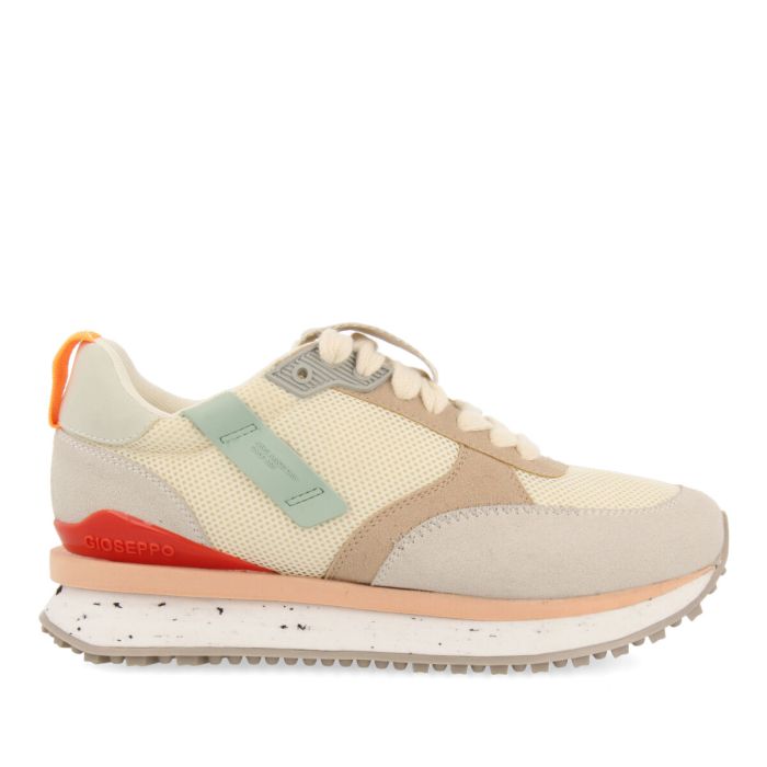 Sapatilhas brancas c/ texturas para mulher da Gioseppo