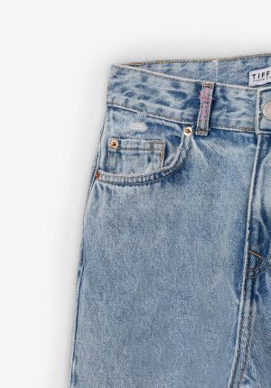 Jeans c/ rotos s/ licra para girl da Tiffosi